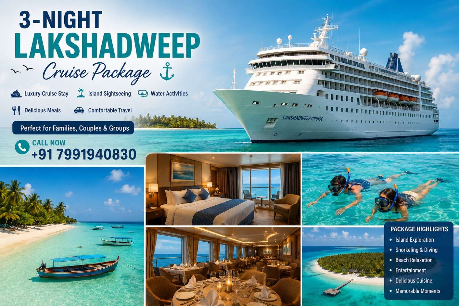 3-Night Lakshadweep Cruise